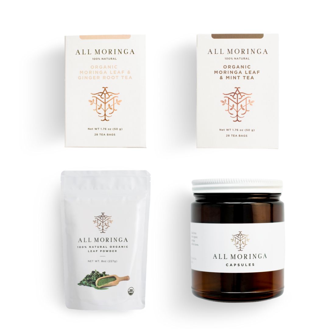 Moringa tea moringa leaf powder moringa capsules