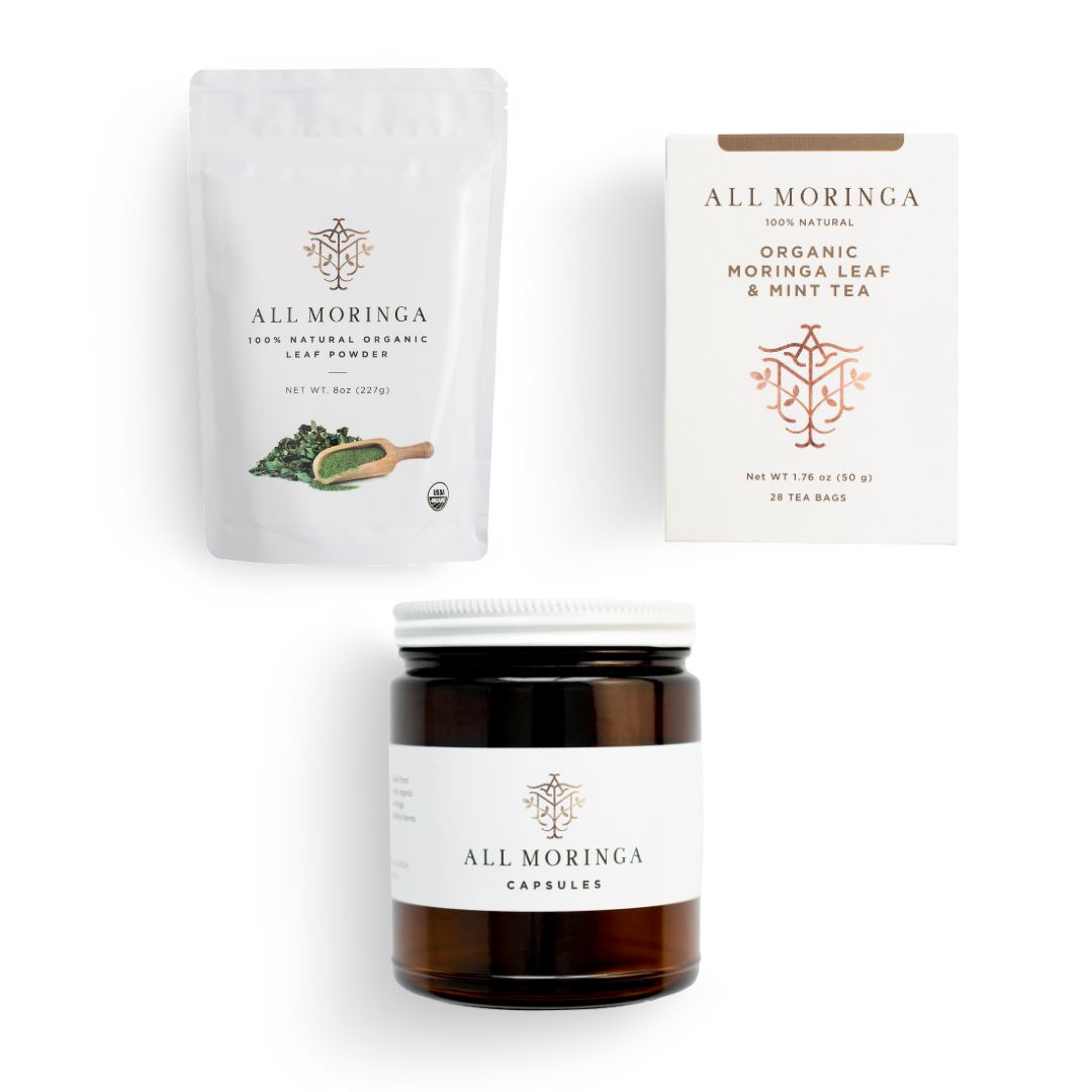 Essential Moringa Wellness Starter Kit
