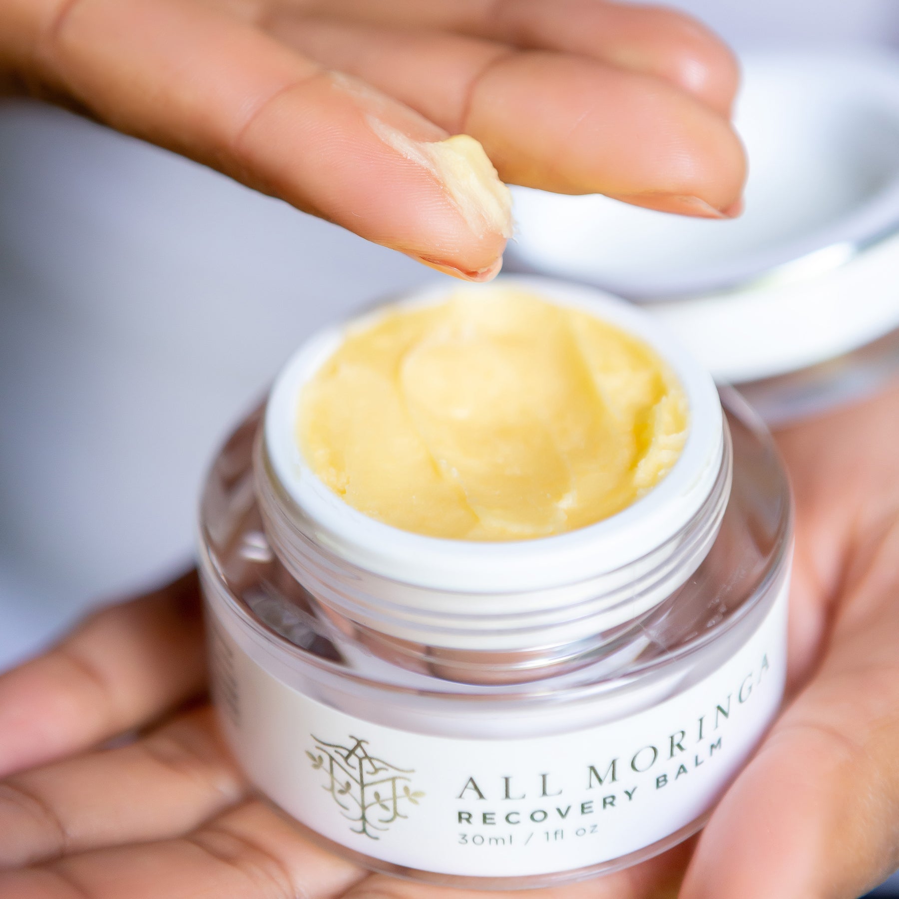 moringa seed oil body balm