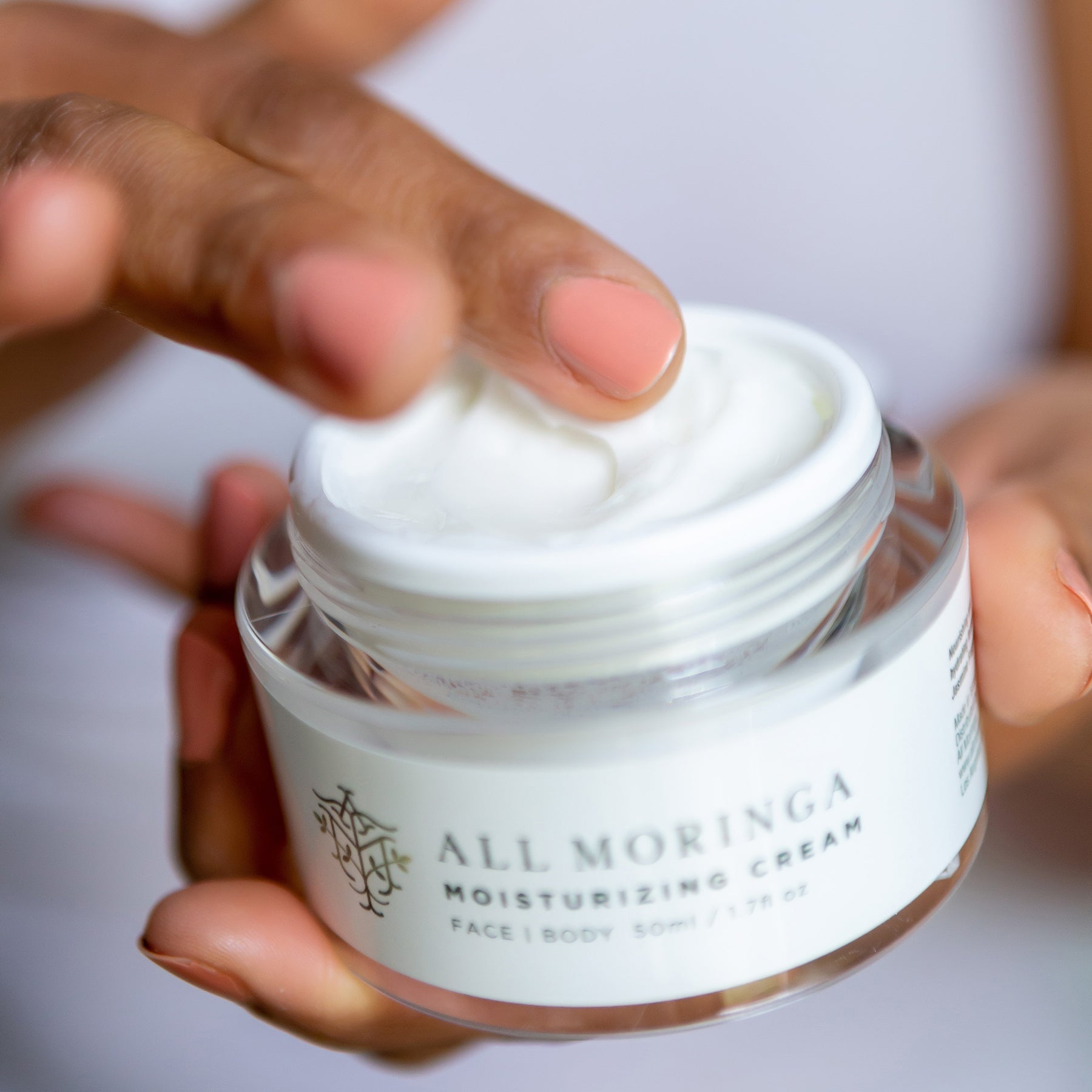 moringa moisturizing hydrating face cream Chemical-free skincare