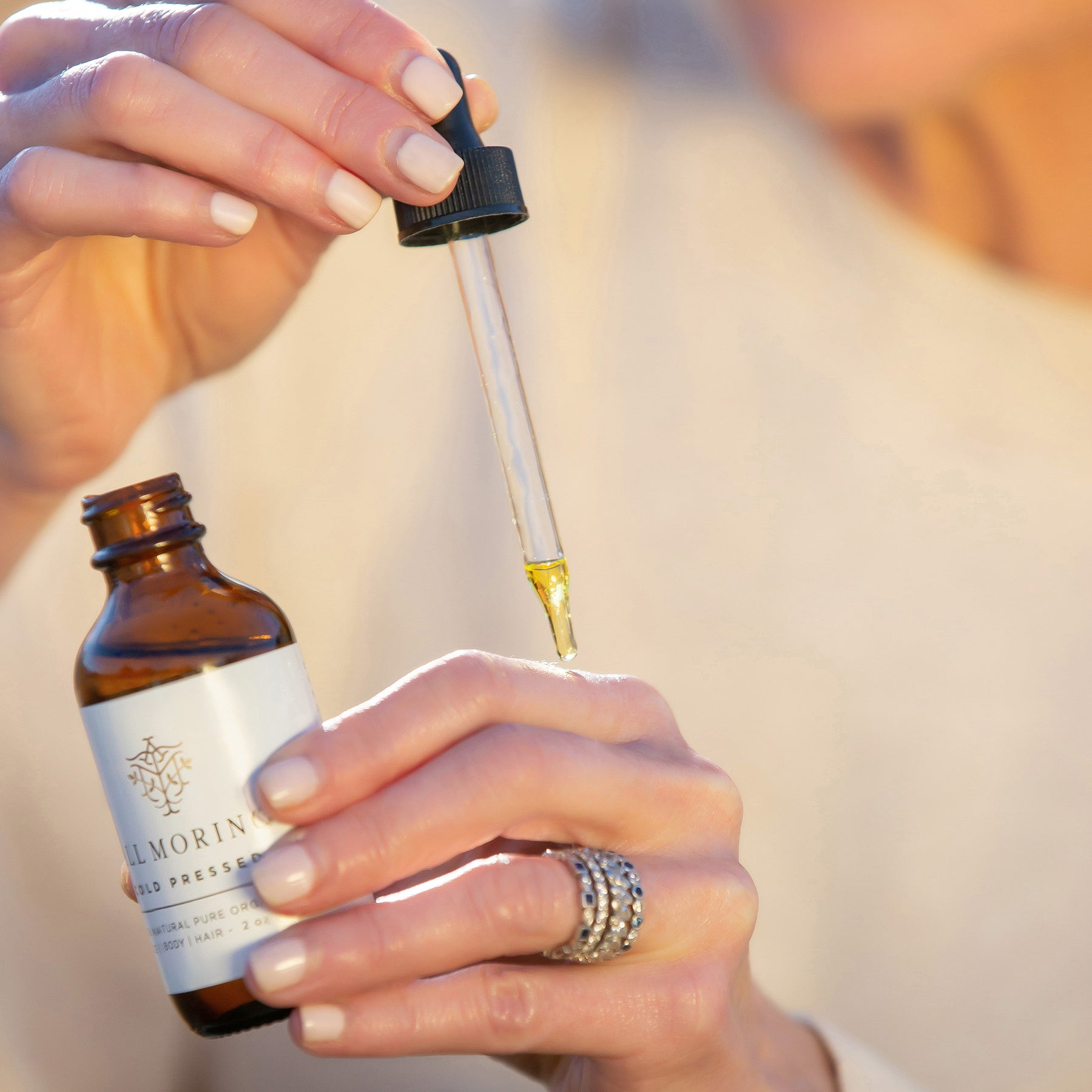 moisturizing moringa seed oil for body face and hair