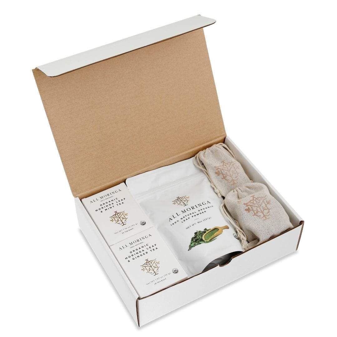 Moringa products gift set in a Box