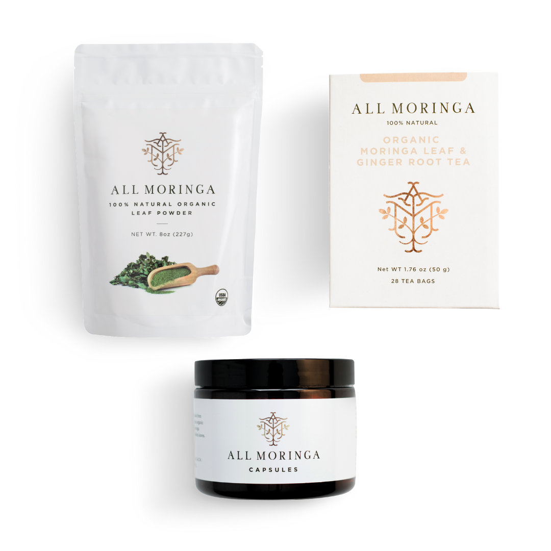 Essential Moringa Wellness Starter Kit | Health & Vitality in a Box