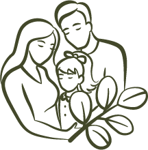 Original family-owned business illustration