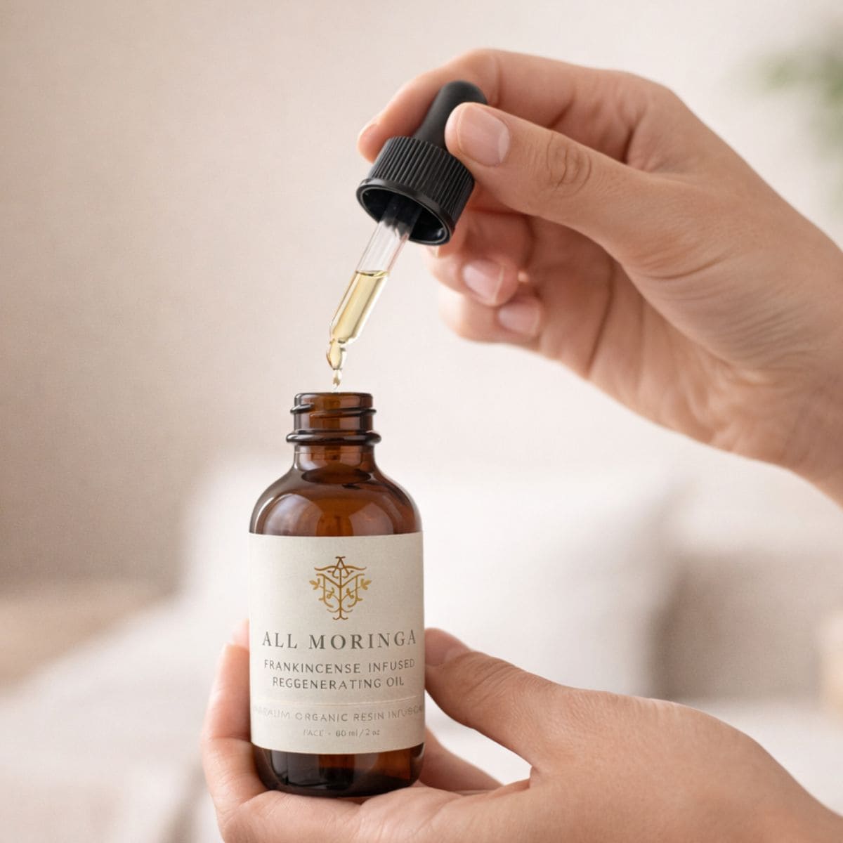 Moringa & Frankincense Regenerating Face Oil | All Moringa