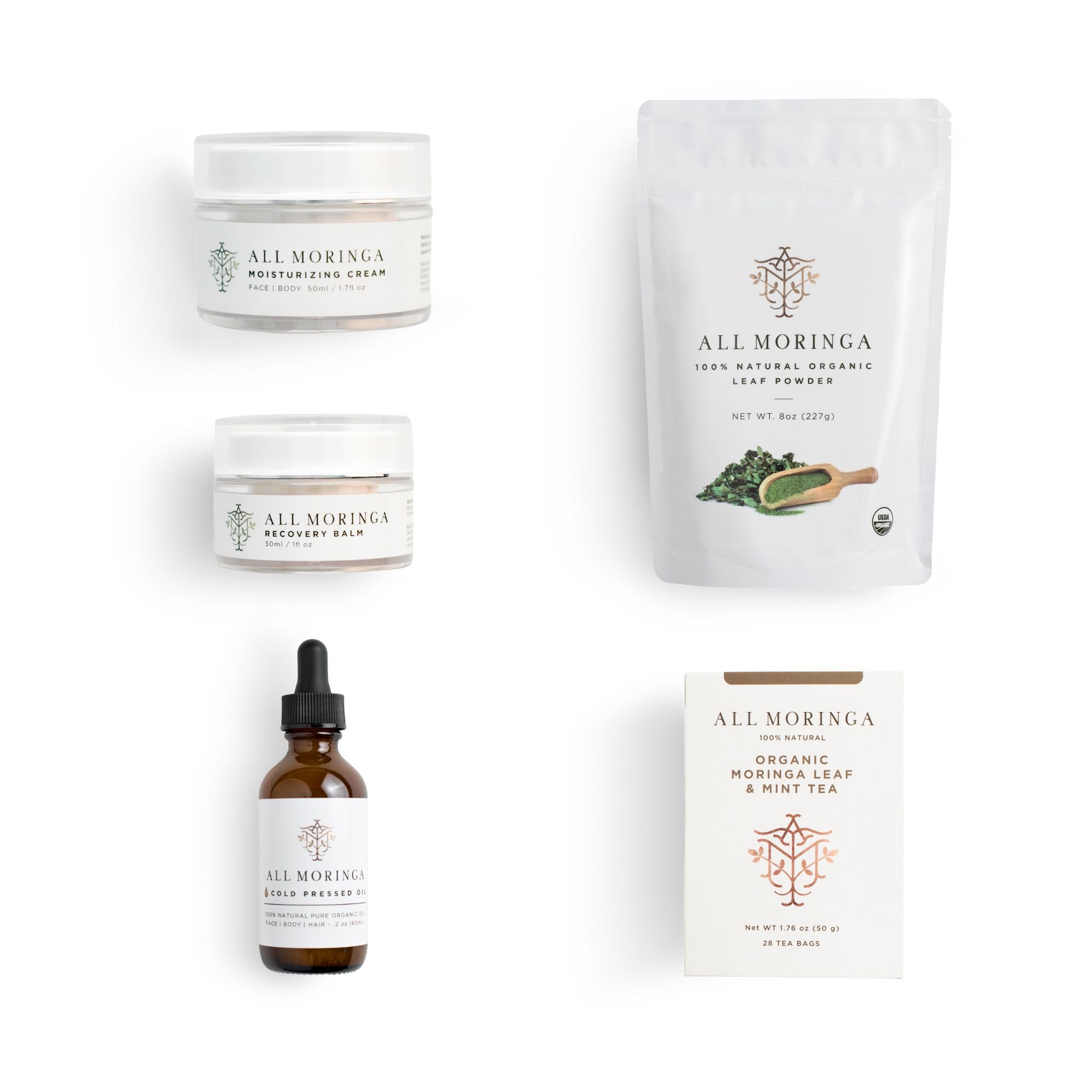 Moringa flourish and nourish for skincare and nutrition bundle kit