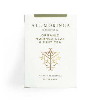 organic moringa mint chamomile tea