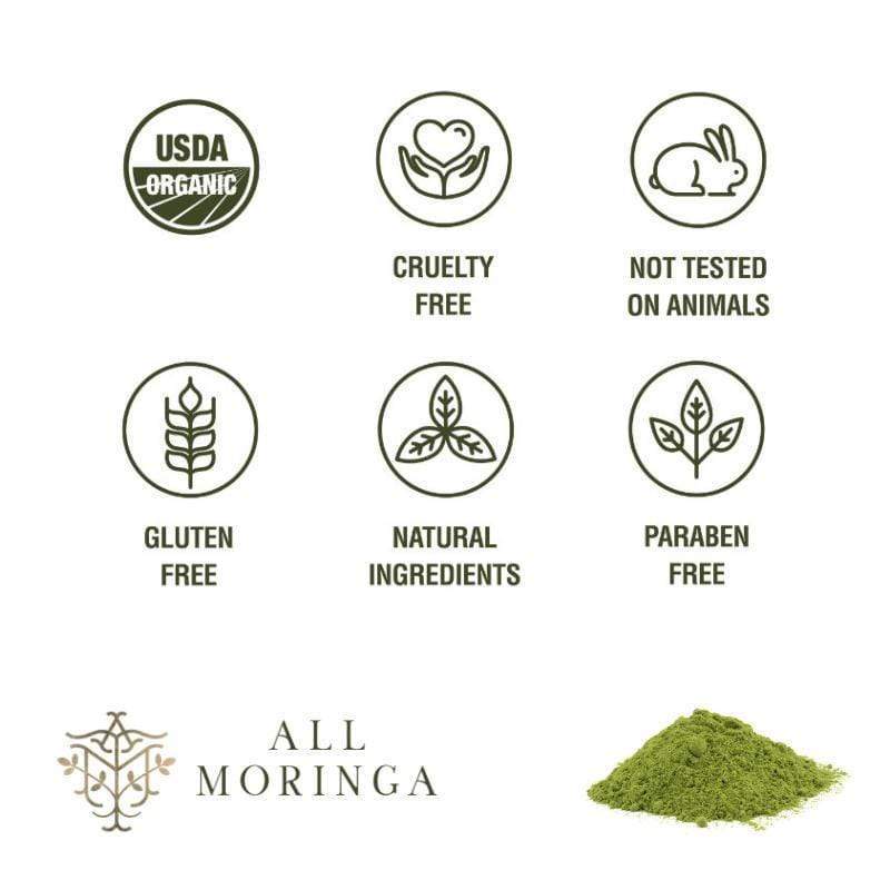 Raw Moringa Oleifera Leaf Powder - All Moringa